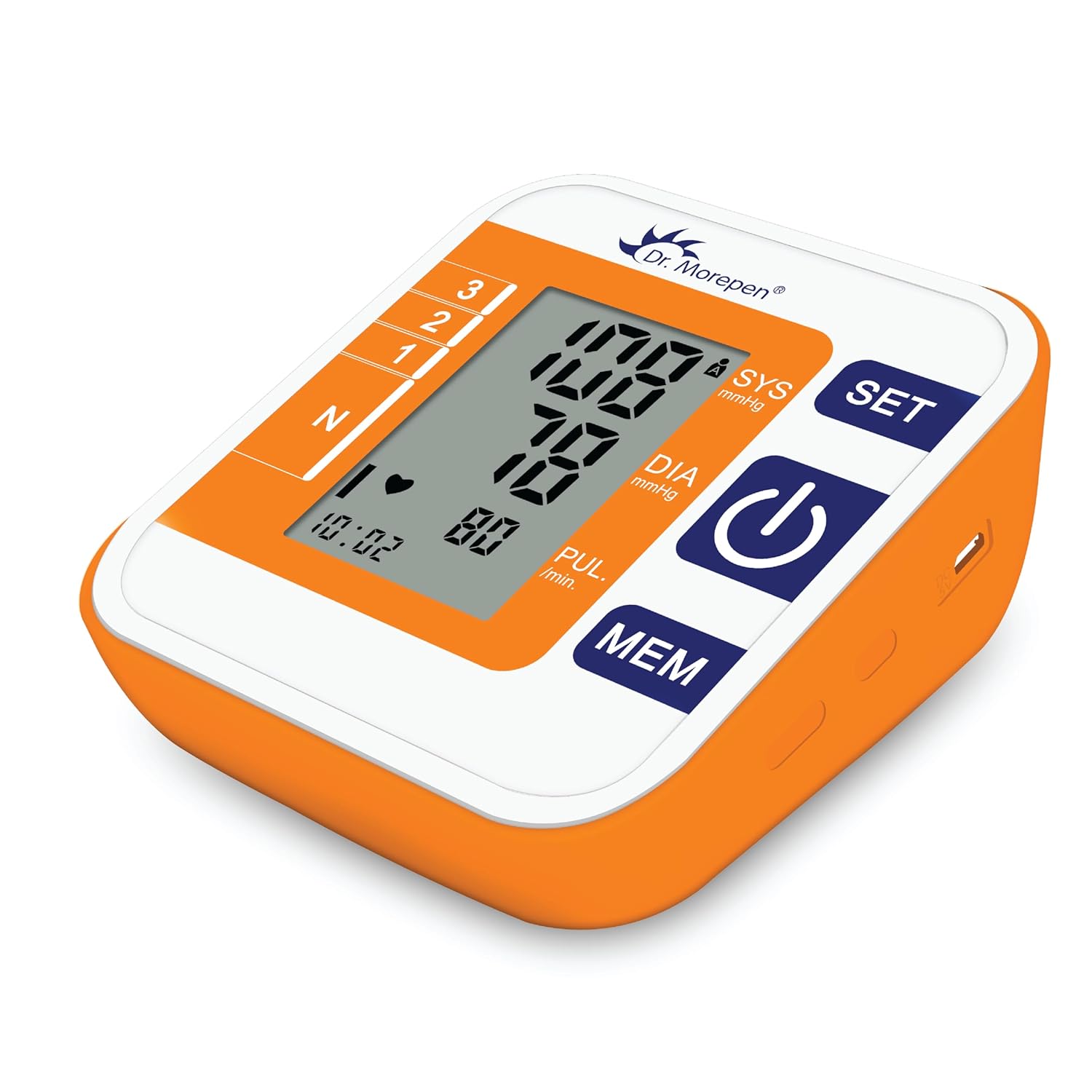 Dr. Morepen Blood Pressure Monitor Model Bp 14, Multicolor