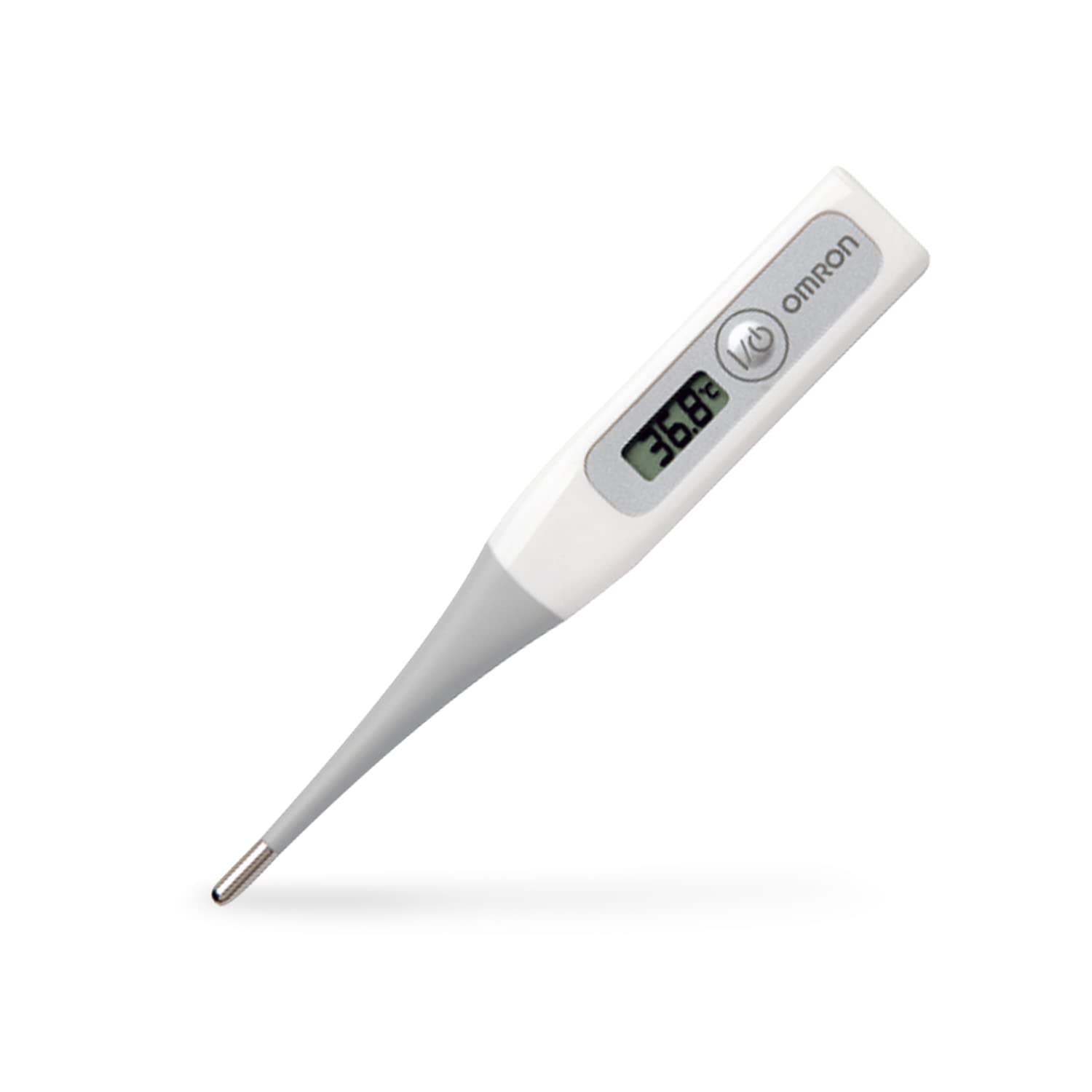 Omron MC 343 Flexible Tip Digital Thermometer With Quick Measurement of Oral, Underarm Temperature in Celsius & Fahrenheit, Water Resistant for Easy Cleaning