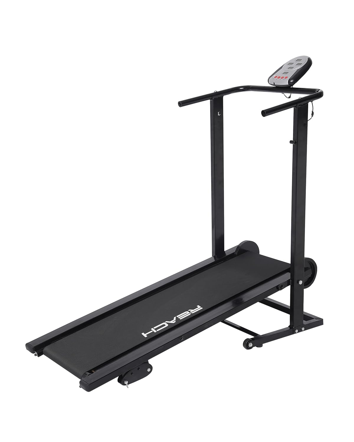 Reach T-90 Manual Treadmill for Home Workout | Foldable Treadmill with Wheels | Walking & Running Machine for Home Gym | Manual Incline | 12 Months Warranty | Max User Weight 100kg