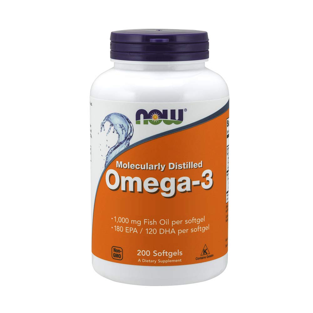 Now Foods, Omega-3, Cardiovascular Support, Pack of 200 Softgels