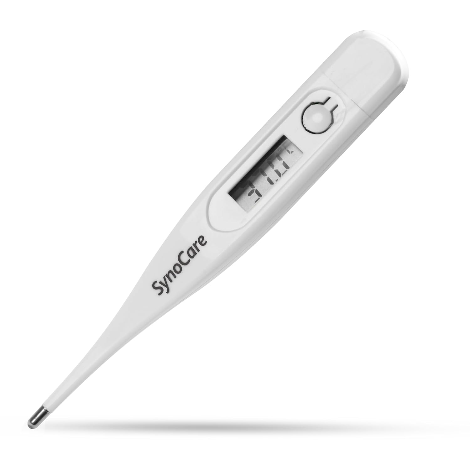 SYNOCARE Digital Thermometer With Quick Measurement of Oral, Underarm Temperature in Celsius & Fahrenheit, Water Resistant for Easy Cleaning