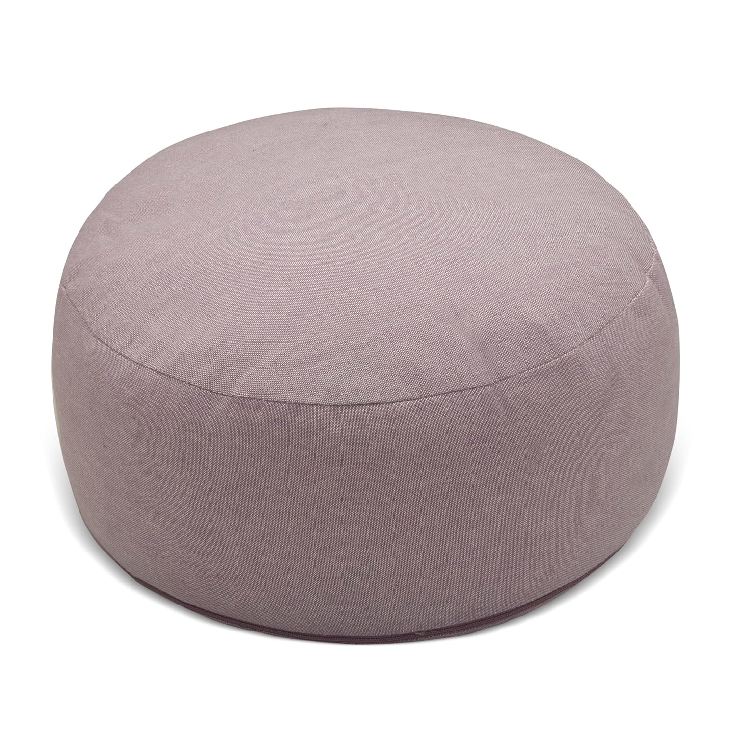 Sarveda Hi-Zafu Meditation Cushion Filled with Buckwheat Hulls | Lavender